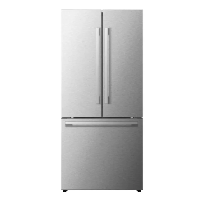 Mora 21 Cu ft French Door Refrigerator Silver