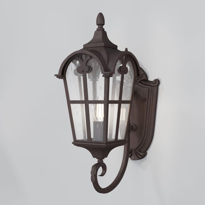 Уличный настенный светильник Outdoor O413WL-01BZ1