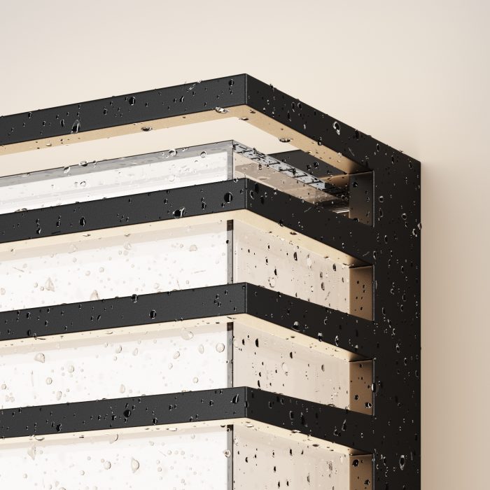 Уличный настенный светильник Outdoor O020WL-L10B4K