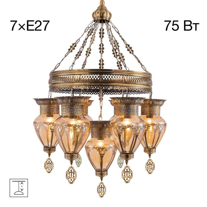 Люстра подвесная Citilux Каир CL419263 Бронза