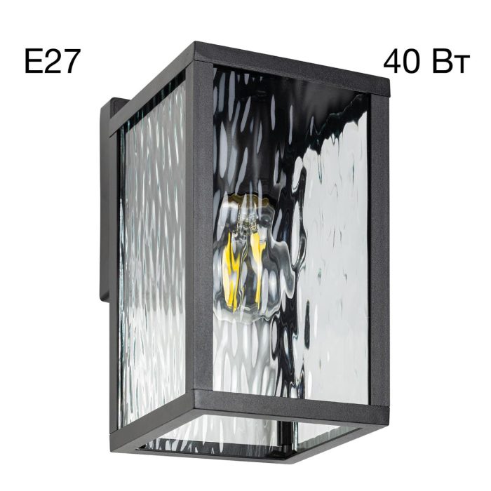 Уличный настенный светильник Citilux FORTS CLU09W1 Чёрный