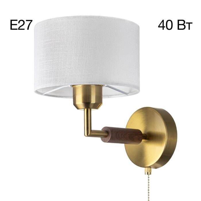 Бра Citilux SHERMAN CL436312 Бронза, Венге