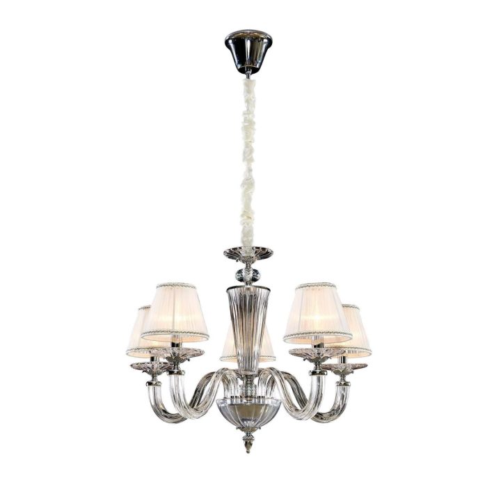 Люстра подвесная Citilux Акционный товар CL436151 Прозрачный, Хром