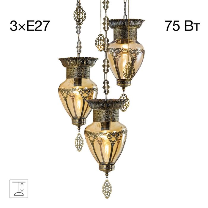 Подвесной светильник Citilux Каир CL419233 Бронза