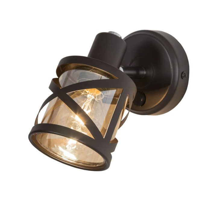 Спот поворотный Citilux Гессен CL536615 Венге, Хром