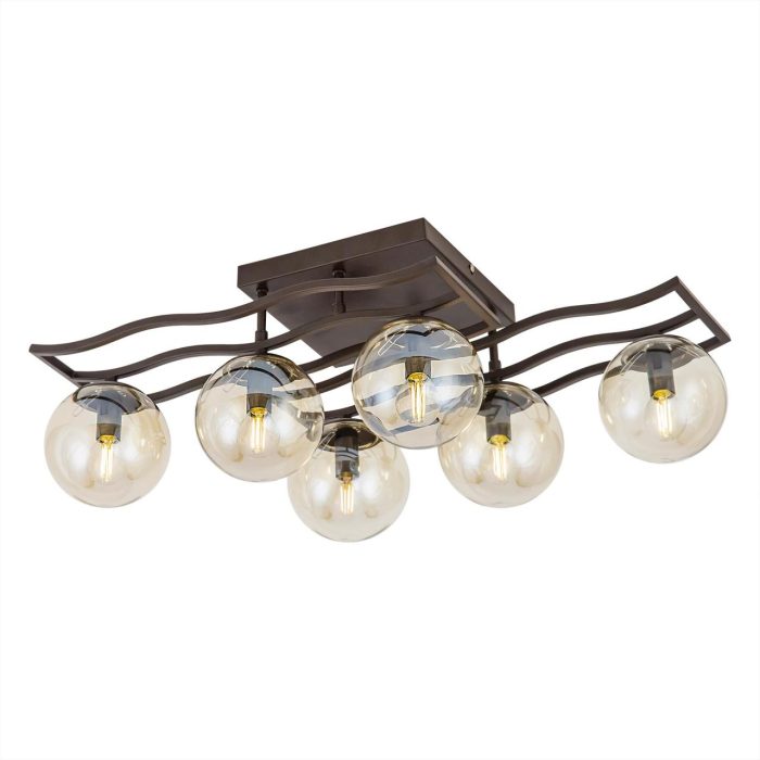 Люстра на штанге Citilux Бриз CL106265 Венге