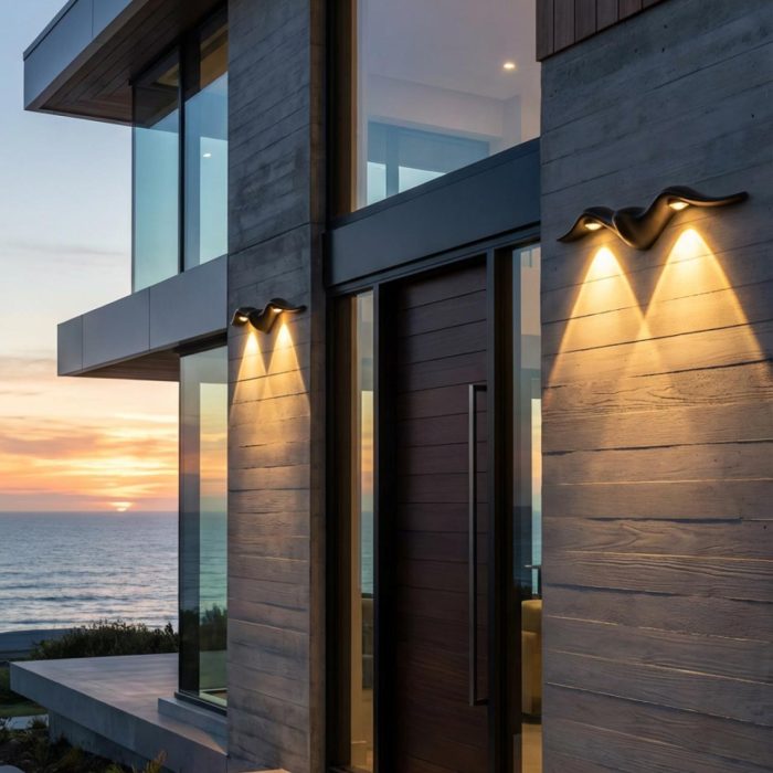 Уличный настенный светильник Citilux JONATHAN CLU0805BK Чёрный