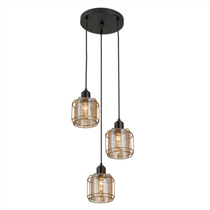Подвесной светильник Citilux Таверна CL542232 Бронза, Чёрный