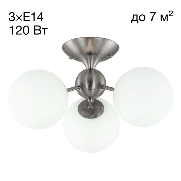 Люстра потолочная Citilux Томми CL102134 Хром матовый