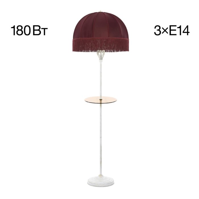 Торшер Citilux Базель CL407923T Белый с золотом