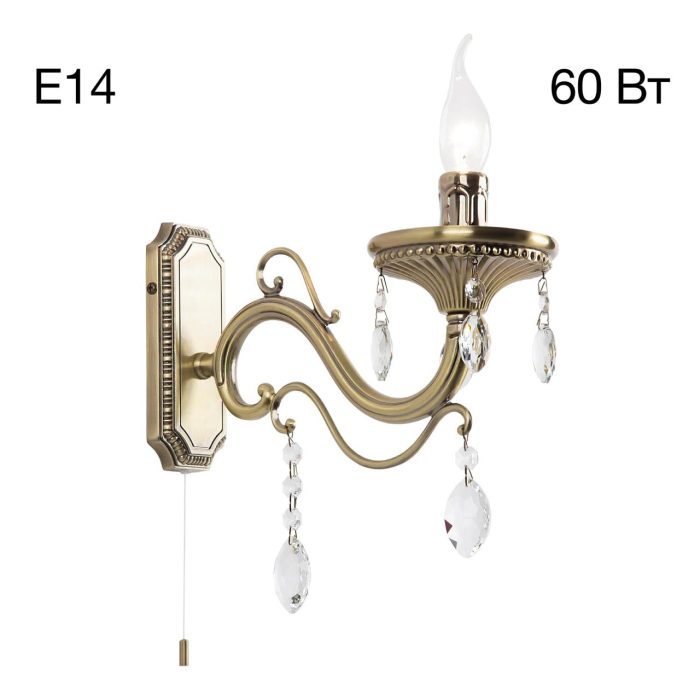 Бра Citilux Кармен CL404313 Бронза