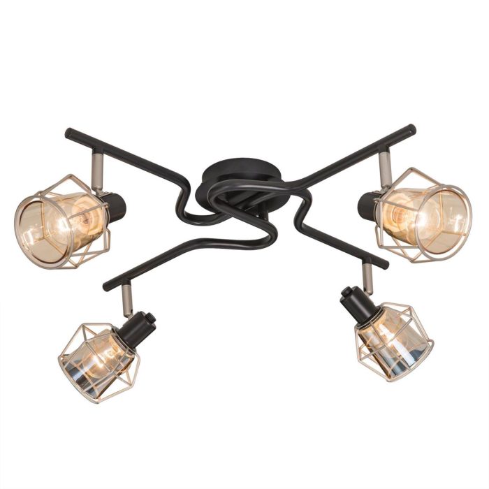 Люстра потолочная Citilux Таверна CL542541 Чёрный