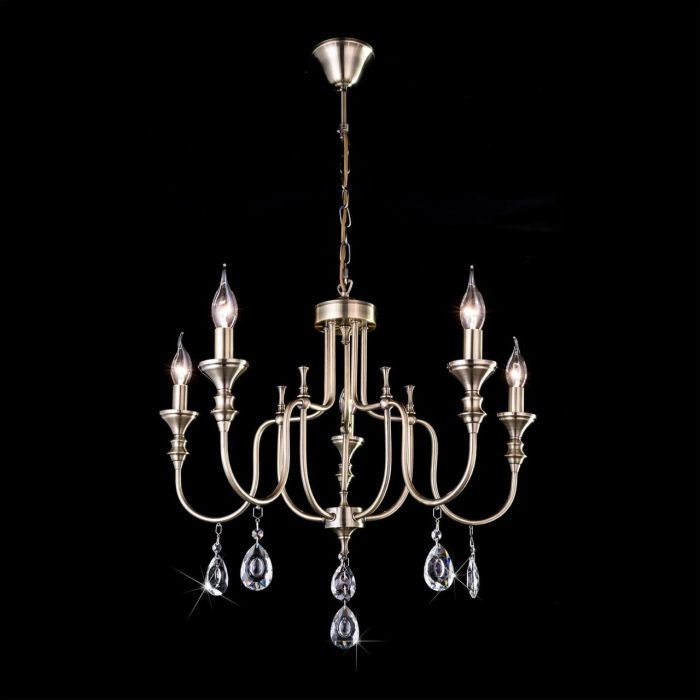 Люстра подвесная Citilux Рига CL437153 Бронза