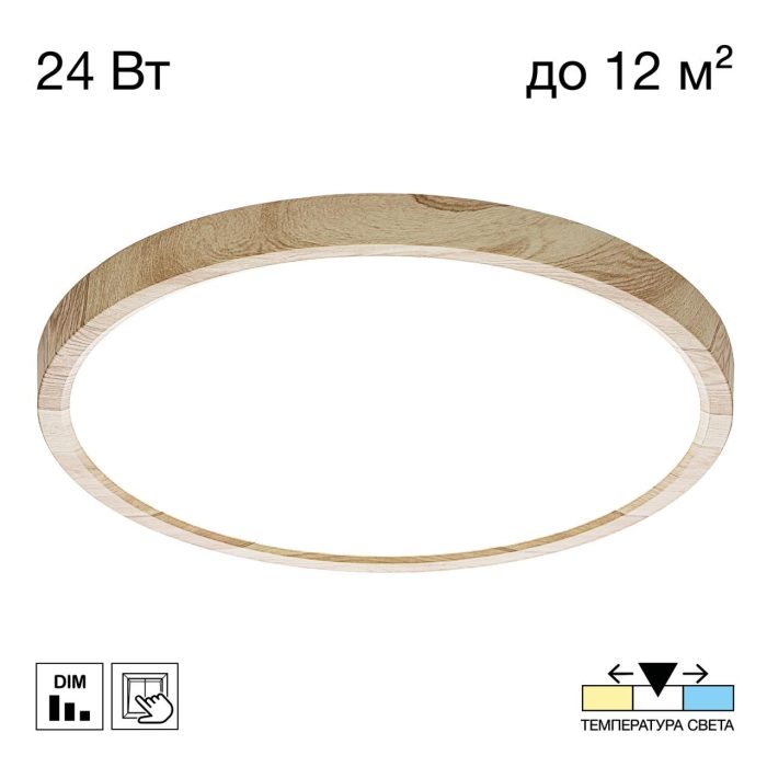 Светильник накладной Citilux Бейсик CL738242V Под дерево