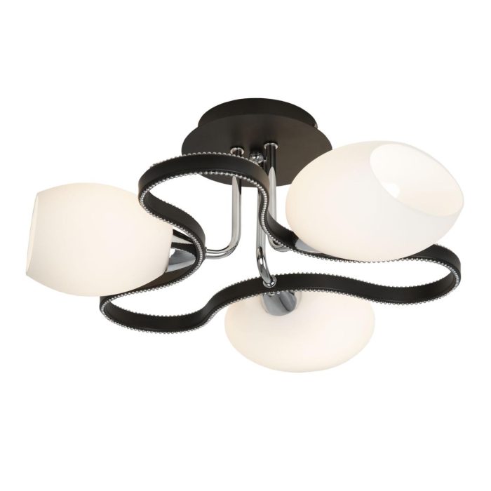 Люстра потолочная Citilux Октава CL131132 Чёрный, Хром