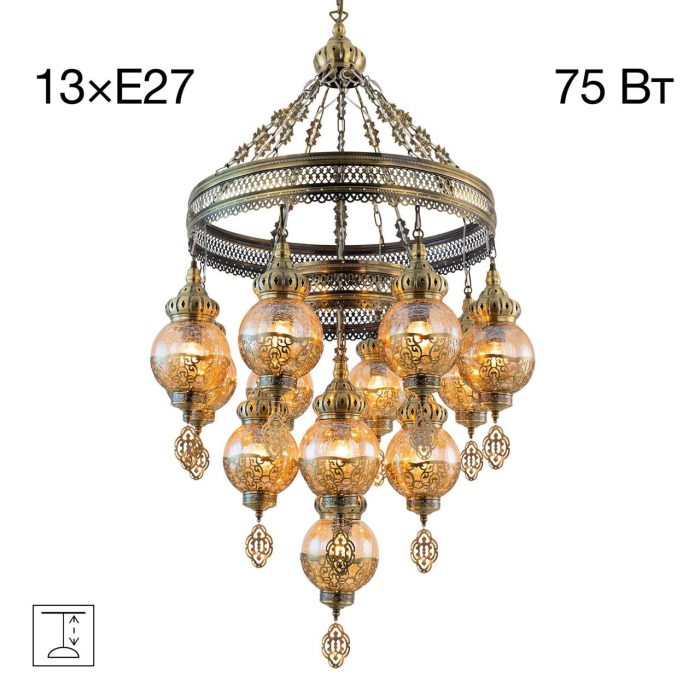 Люстра подвесная Citilux Каир CL419193 Бронза