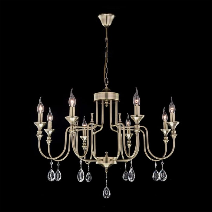 Люстра подвесная Citilux Рига CL437183 Бронза