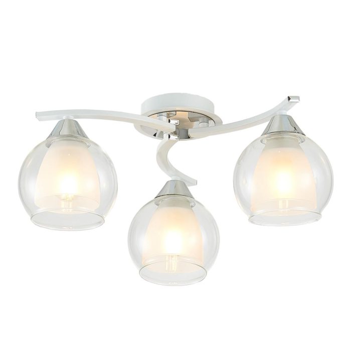 Люстра потолочная Citilux Кристи CL152130 Белый, Хром