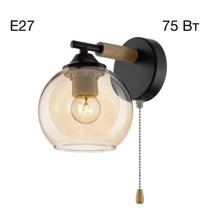 Бра Citilux TIKA CL133411 Чёрный