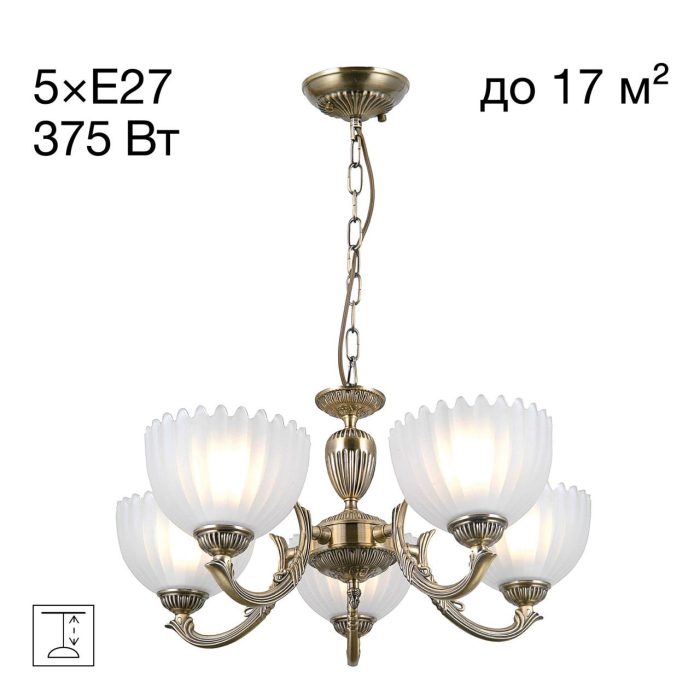 Люстра подвесная Citilux Севилья CL414153 Бронза