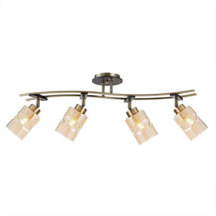 Люстра потолочная Citilux Мерида CL142144 Бронза, Венге