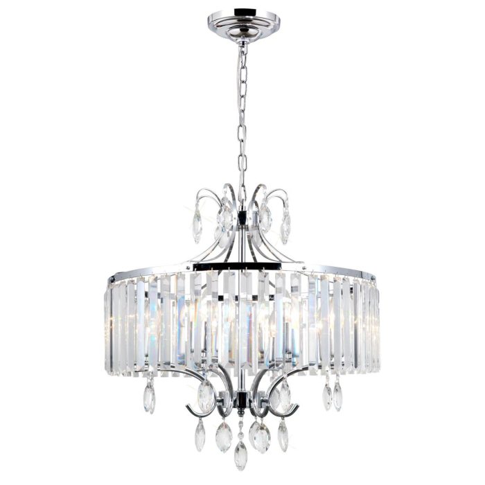 Люстра подвесная Citilux Инга CL335181 Хром