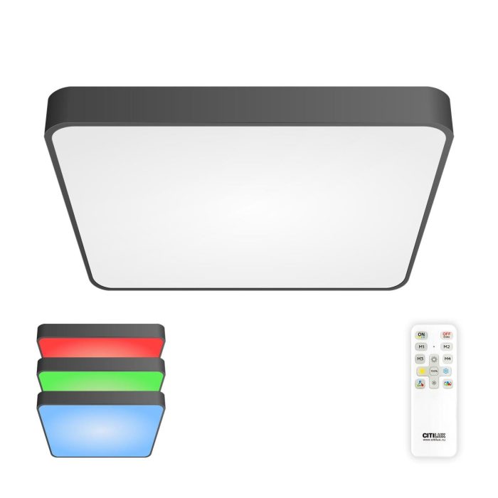 Светильник потолочный Citilux Купер CL724K95G1 Чёрный