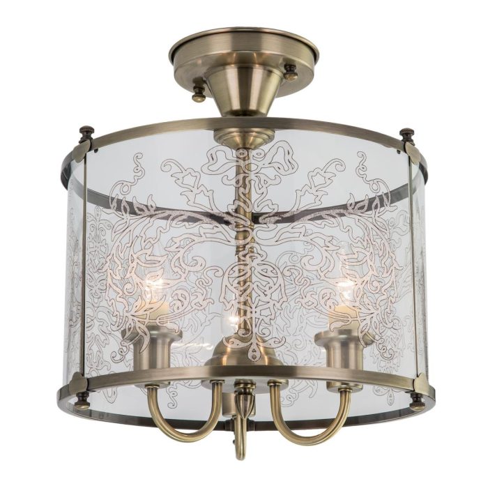 Люстра потолочная Citilux Версаль CL408233 Бронза