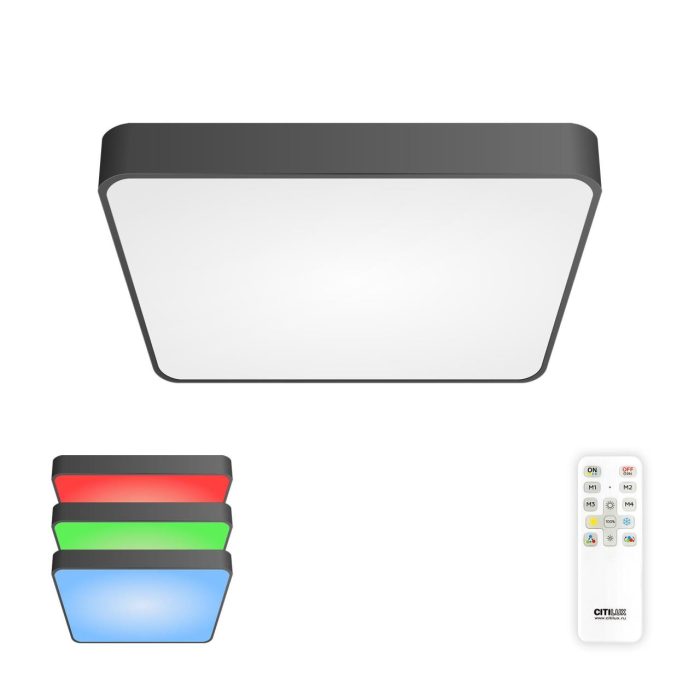 Светильник потолочный Citilux Купер CL724K70G1 Чёрный