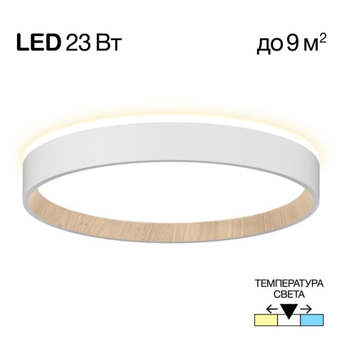 Светильник накладной Citilux ETALON CL750240 Белый, Под дерево