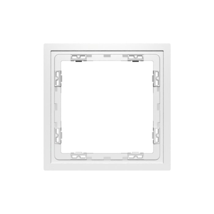 Рамка пластиковая VOLTUM S70 на 1 пост, (белый матовый)