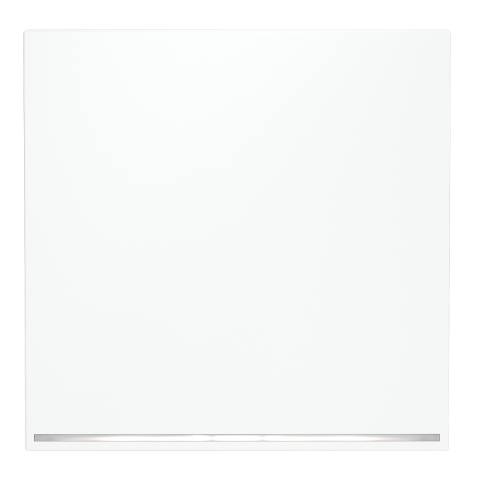 Клавиша для выключателя/переключателя одноклавишного с подсветкой, S70 (белый матовый)