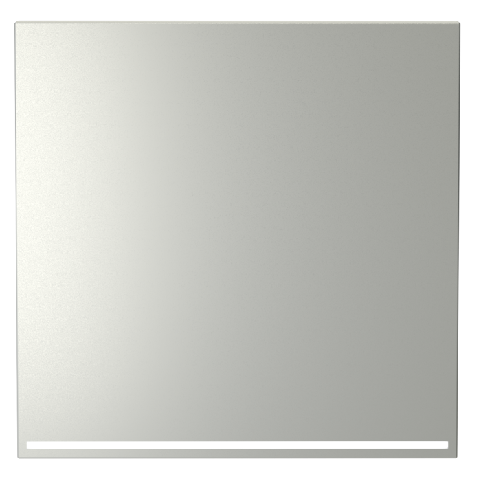 Клавиша для выключателя/переключателя одноклавишного с подсветкой, S70 (сталь)