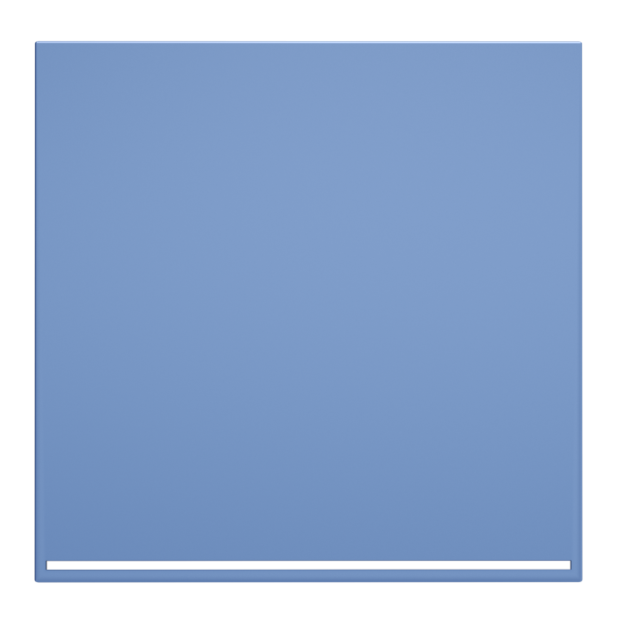 Клавиша для выключателя/переключателя одноклавишного с подсветкой, S70 (деним)