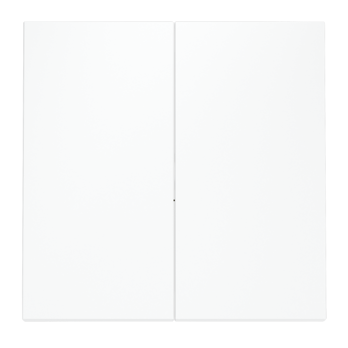 Клавиши для выключателя/переключателя двухклавишного, S70 (белый матовый)