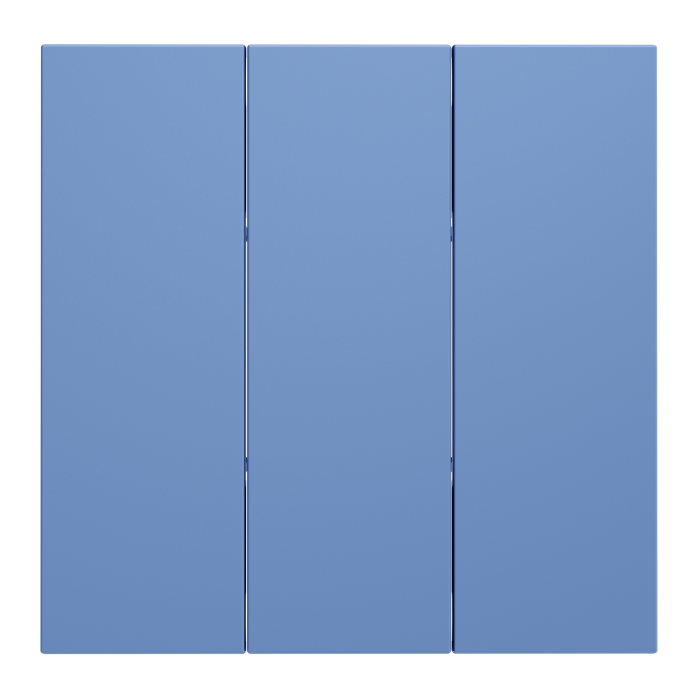 Клавиши для выключателя/переключателя трехклавишного, S70 (деним)