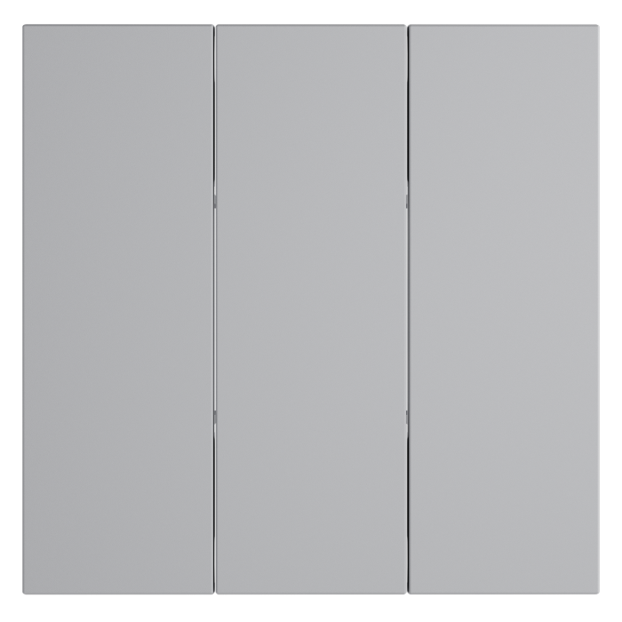 Клавиши для выключателя/переключателя трехклавишного, S70 (серый)