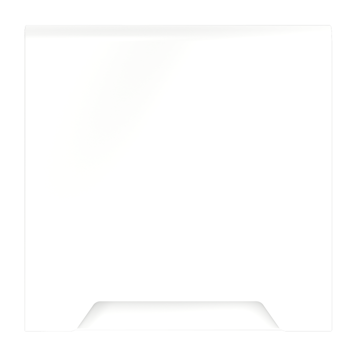 Накладка для розетки с заземлением, защитными шторками и крышкой, S70 (белый матовый)