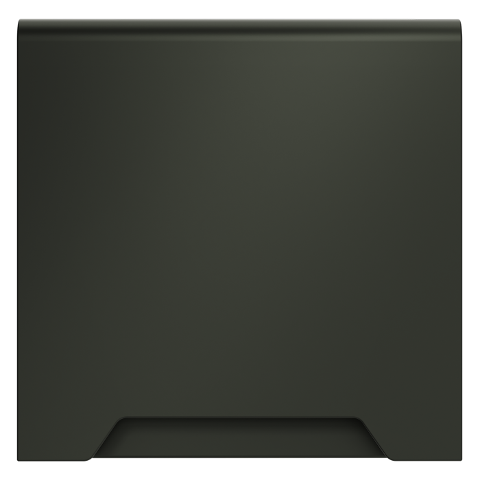 Накладка для розетки с заземлением, защитными шторками и крышкой, S70 (титан)