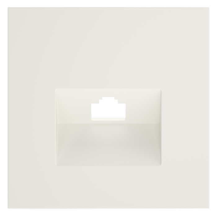 Накладка для розетки компьютерной RJ45 кат.6, S70 (хлопок)