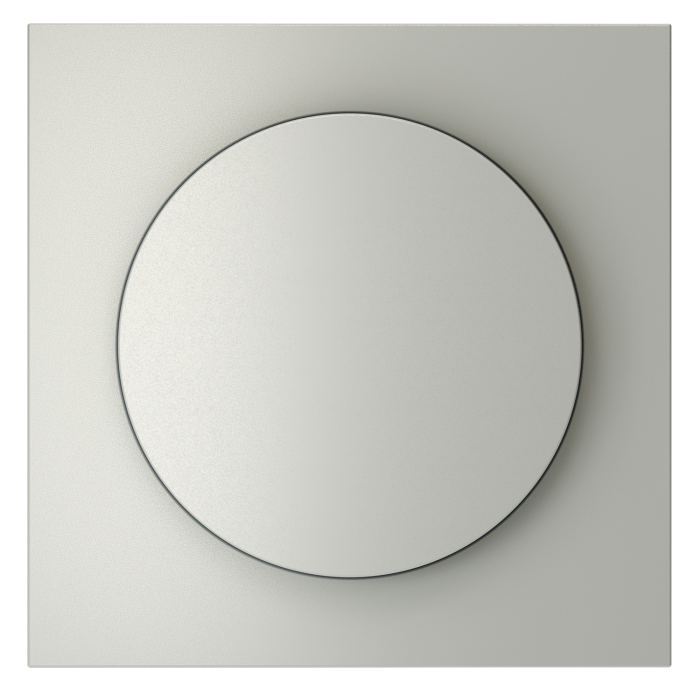 Накладка для светорегулятора поворотно-нажимного, S70 (сталь)