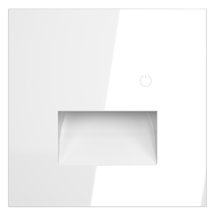 Накладка для подсветки светодиодной с датчиком, S70 (белый глянцевый)