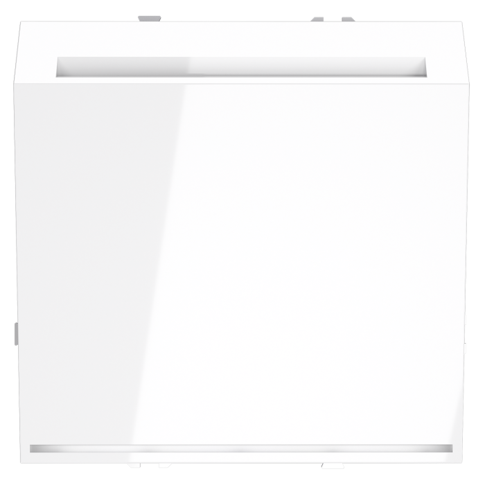 Выключатель встраиваемый VOLTUM S70 карточный 16А, (белый глянцевый)