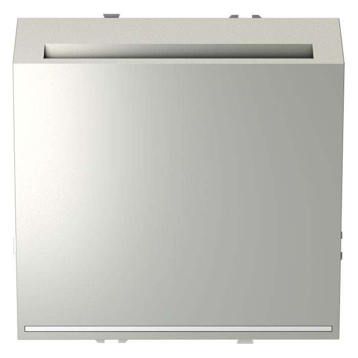 Выключатель встраиваемый VOLTUM S70 карточный 16А, (сталь)