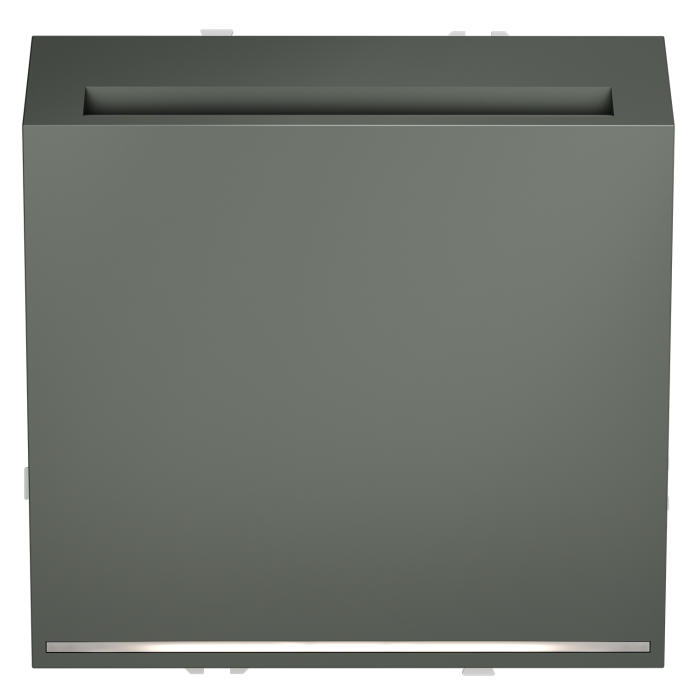 Выключатель встраиваемый VOLTUM S70 карточный 16А, (титан)