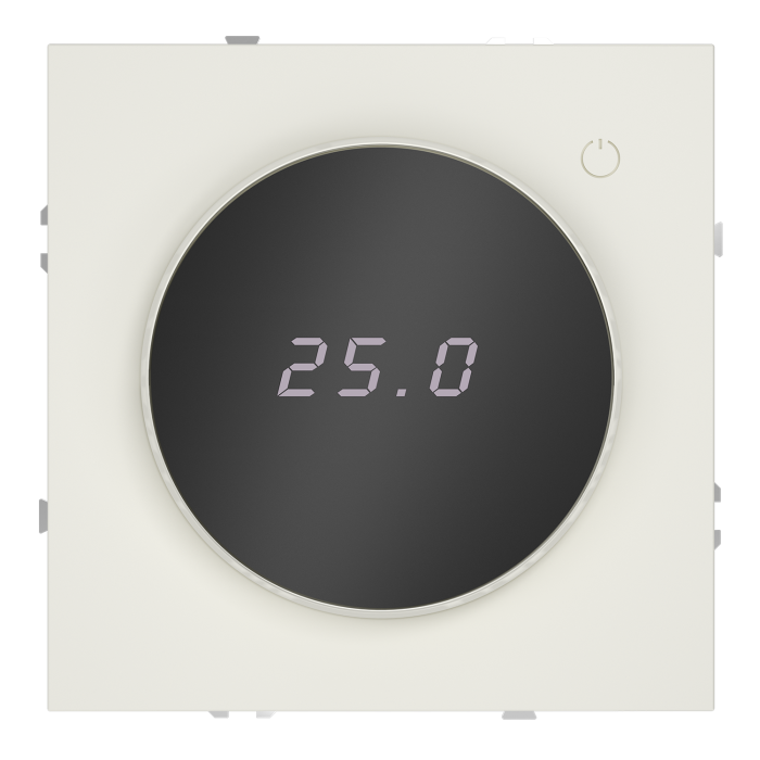 Терморегулятор электронный VOLTUM S70 с индикацией и датчиком, для теплого пола, (хлопок)