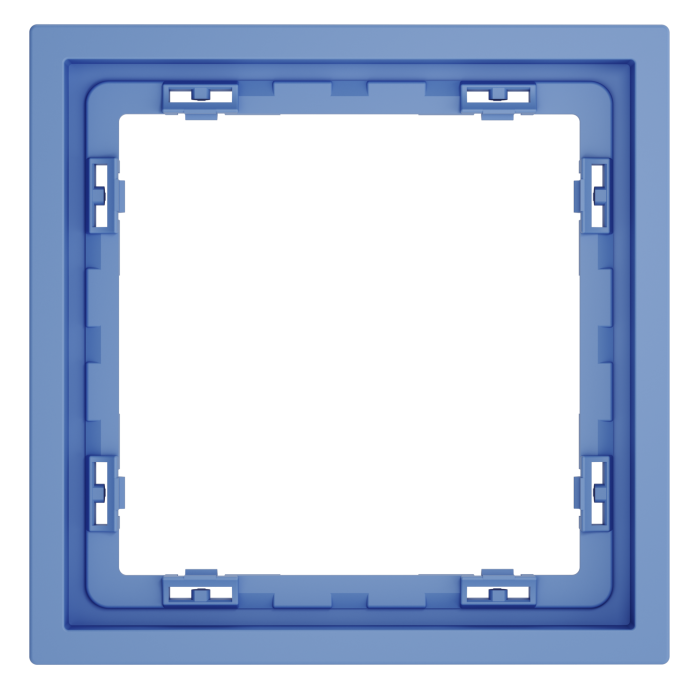 Рамка пластиковая VOLTUM S70 на 1 пост, (деним)