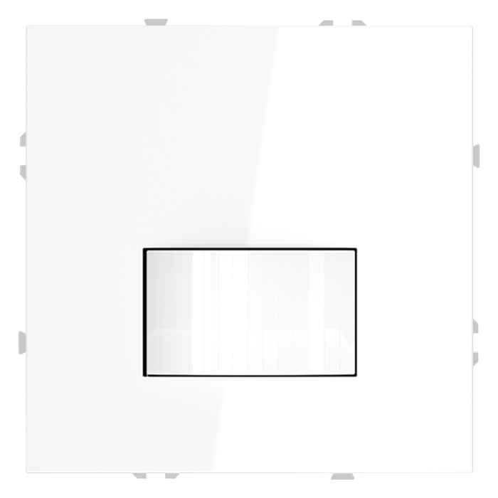 Датчик движения встраиваемый VOLTUM S70, (белый глянцевый)