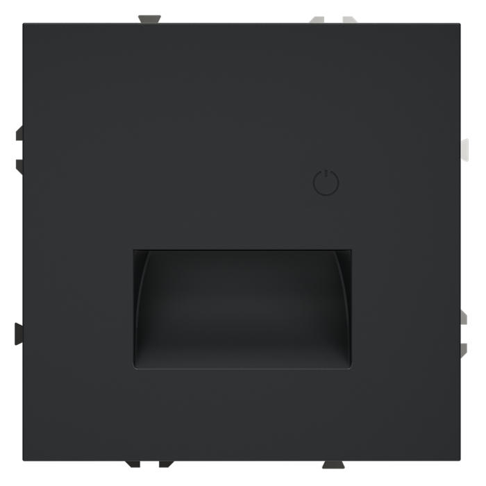 Подсветка светодиодная встраиваемая VOLTUM S70 с датчиком, (графит)