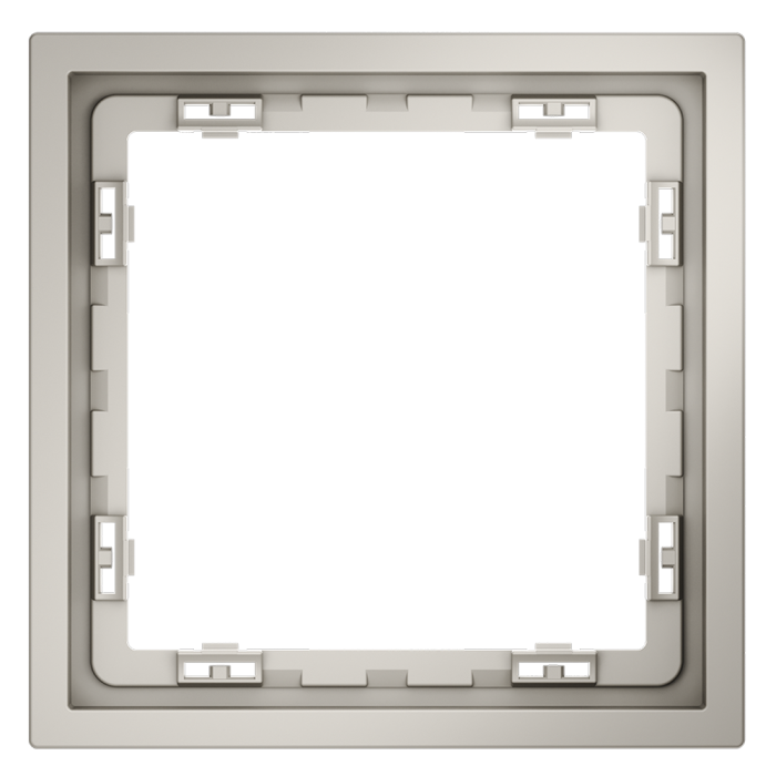 Рамка пластиковая VOLTUM S70 на 1 пост, (кашемир)
